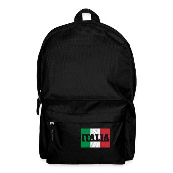 Italia Drapeau - Chemise Italie - Sac à dos - noir - Devant
