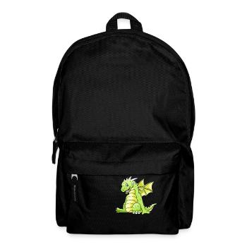 Drache - Rucksack - Schwarz - Vorne