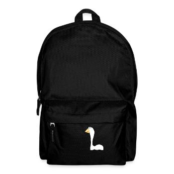Schwan - Rucksack - Schwarz - Vorne
