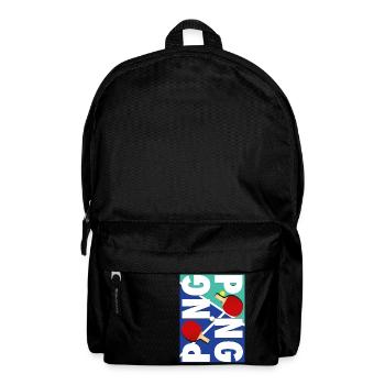 Ping Pong SportT-Shirt Game - Rucksack - Schwarz - Vorne