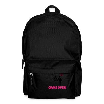 Game over. I am married. - Backpack - black - Front