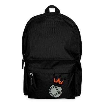 crown king crown petanque boule1 - Backpack - black - Front