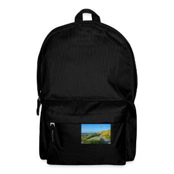 Nordsee Dünen - Rucksack - Schwarz - Vorne