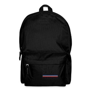 Supporter francais france Allez - Sac à dos - noir - Devant