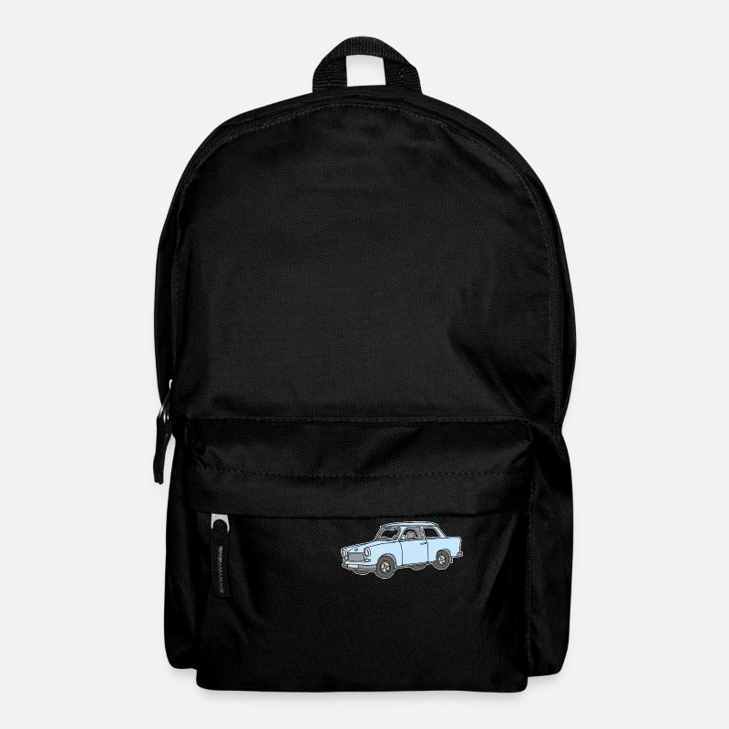 Hellblauer Trabi, - Rucksack - Schwarz