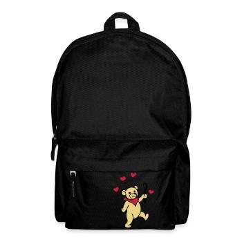 Bébé nounours - Sac à dos - noir - Devant
