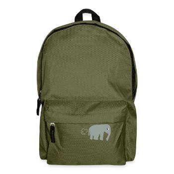elephant_fart - Rucksack - Olivgrün - Vorne