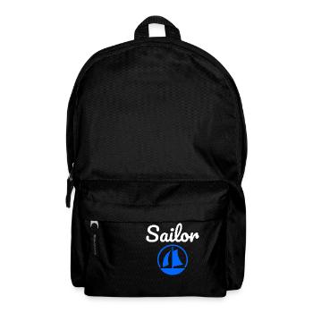 Matrose - Rucksack - Schwarz - Vorne
