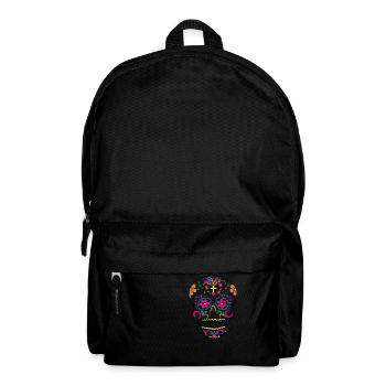 Dia de los Muertos Schädel - Rucksack - Schwarz - Vorne