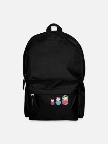 matriochkas - Rucksack - Schwarz