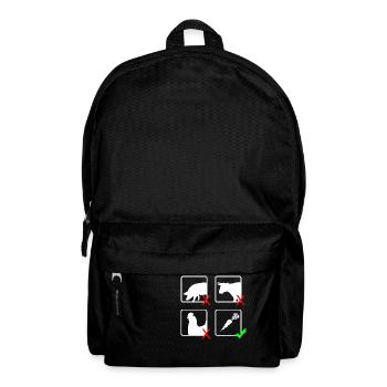 carotte - Sac à dos - noir - Devant