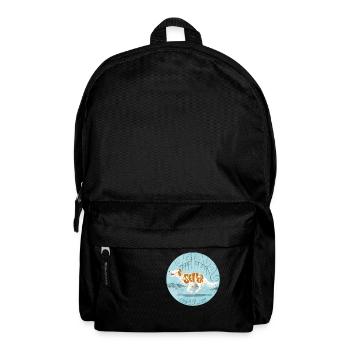 English Setter Orange - Rucksack - Schwarz - Vorne