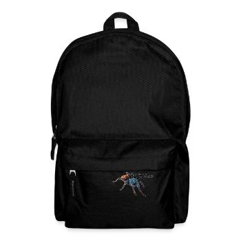 Vogelspinne - Rucksack - Schwarz - Vorne