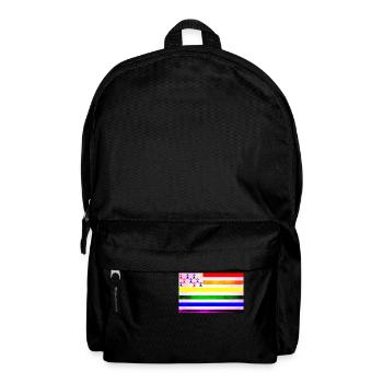 Drapeau Bretagne Gay - Sac à dos - noir - Devant