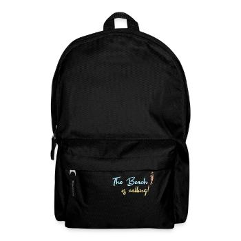 Beachvolleyball - Rucksack - Schwarz - Vorne