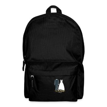 MR MRS black Souvenir, Gift, Gift Idea - Rucksack - Schwarz - Vorne