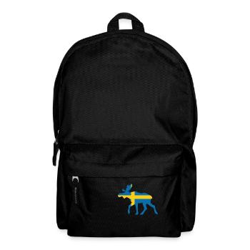 Sweden Moose - Rucksack - Schwarz - Vorne