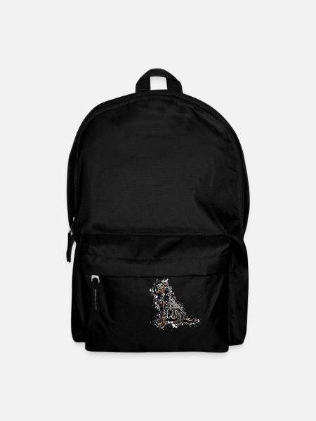 Gordon Setter - Rucksack - Schwarz