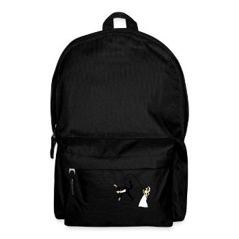 Ehemann Angeln (JGA Junggesellinnenabschied / PNG) - Rucksack - Schwarz - Vorne