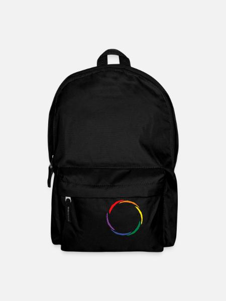 Kreis Symbol Homosexualität LGBT - Rucksack - Schwarz