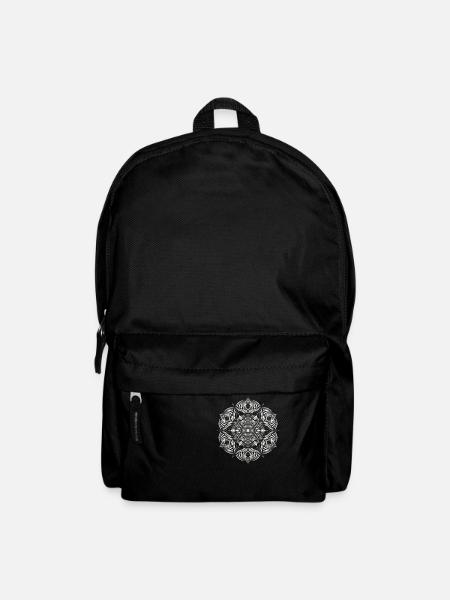 Mandala - Rucksack - Schwarz