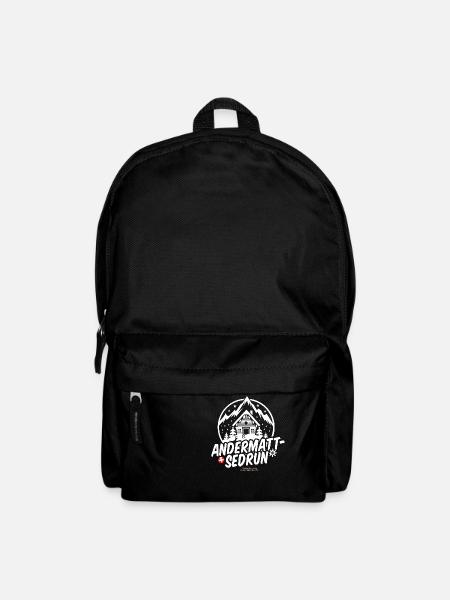 Andermatt-Sedrun Schweiz - Rucksack - Schwarz