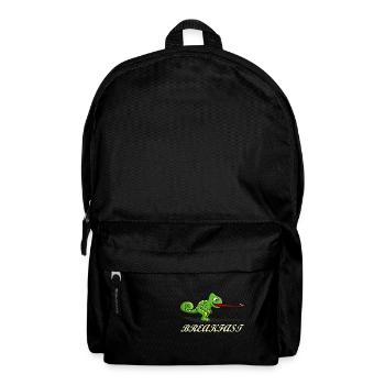 Frühstück Reptil - Rucksack - Schwarz - Vorne