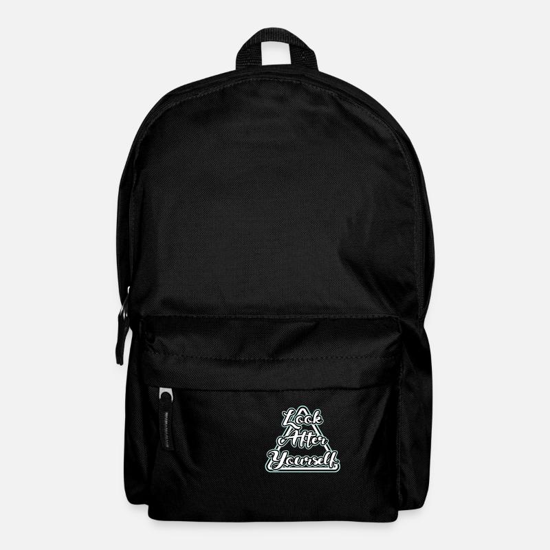 saying - Backpack - black