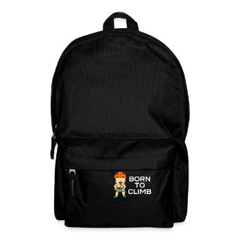 Born to Climb - Backpack - black - Front