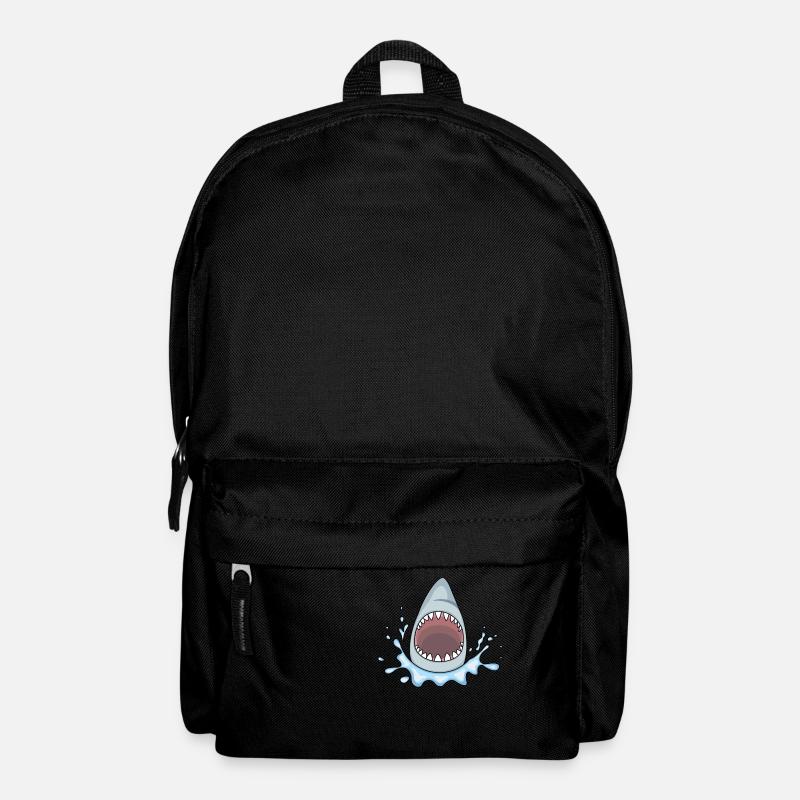 DENTS DE POISSON DE REQUIN - Sac à dos - noir
