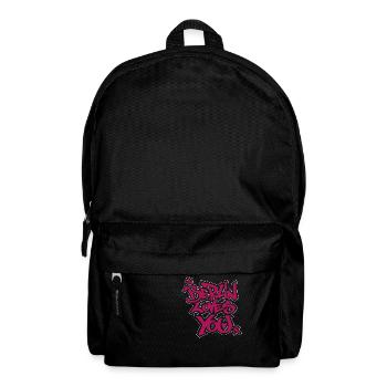 Berlin loves you - Love and Peace - Shirt - Rucksack - Schwarz - Vorne