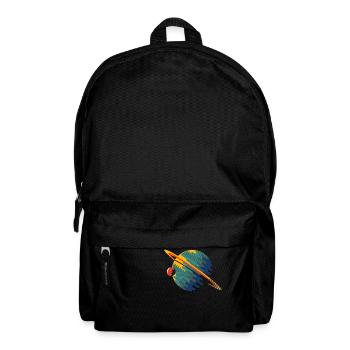 Saturn Planet - Rucksack - Schwarz - Vorne