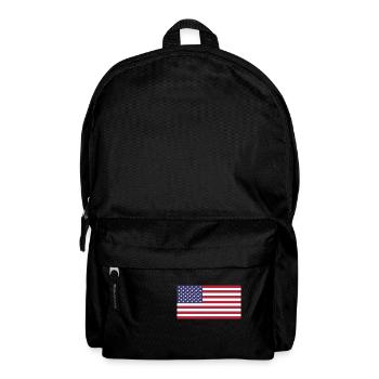 American Flag of United States - Backpack - black - Front
