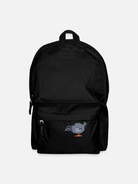 Tired pigeon - Backpack - black
