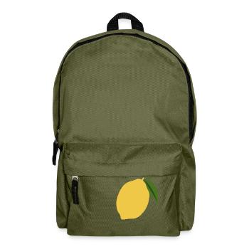 Lemon - Backpack - olive green - Front