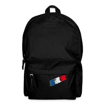 France Flag - ITALIC - Backpack - black - Front