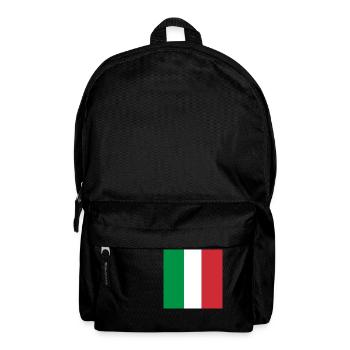 italy flag - Backpack - black - Front