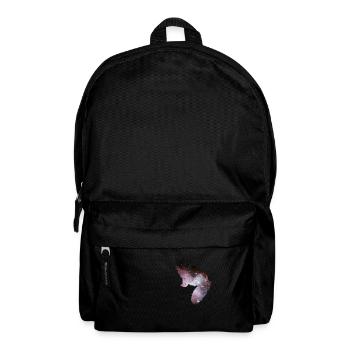 Chat galaxie 2 - Sac à dos - noir - Devant