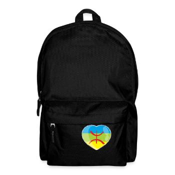 Amazigh flag (Amazigh inside) - Sac à dos - noir - Devant