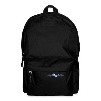 Harmonica Heartbeat - Backpack - black - Front
