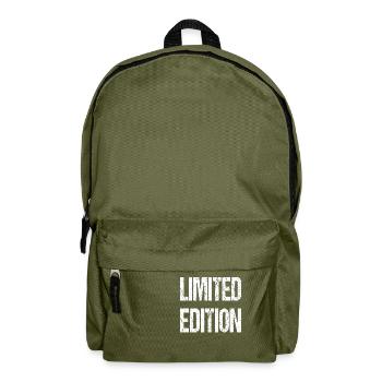 Limited Edition - Backpack - olive green - Front
