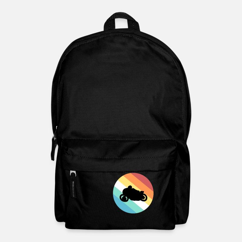 Motorrad - Rucksack - Schwarz