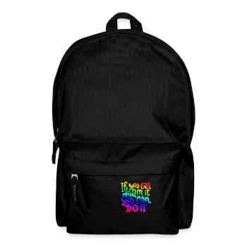 IF YOU CAN DREAM IT YOU CAN DO IT - Backpack - black - Front