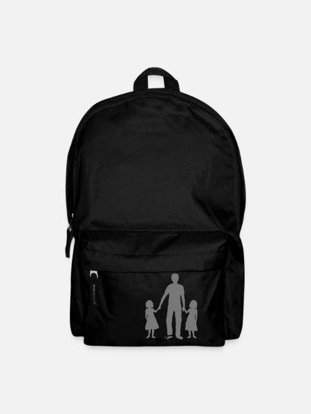 Töchter Gefangener Vater - Rucksack - Schwarz