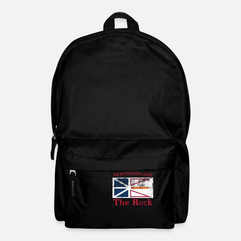 Drapeau de Terre-Neuve - Sac à dos - noir