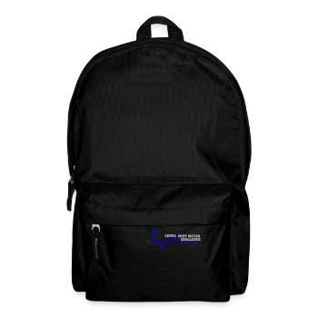 Tauchen - Logo - Rucksack - Schwarz - Vorne