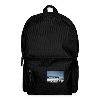 Switzerland, Rigi Berg poster, gift idea Lucerne - Backpack - black - Front