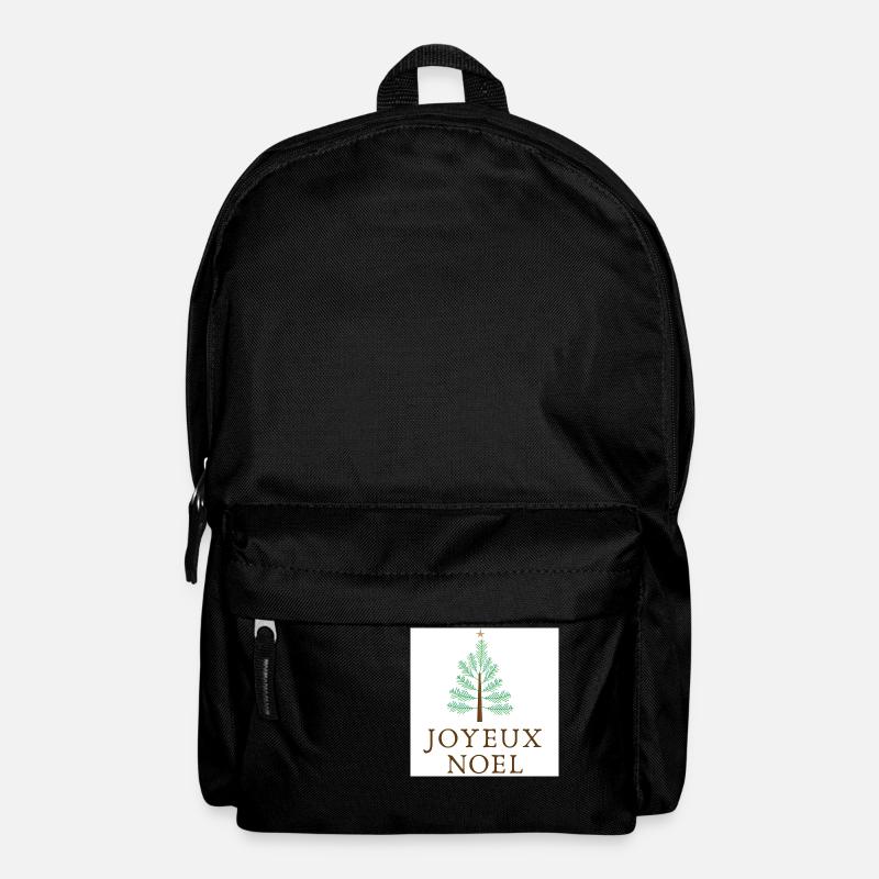 FROHE WEIHNACHTEN - Rucksack - Schwarz