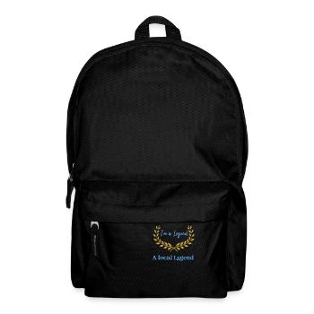 local legend blue - Backpack - black - Front