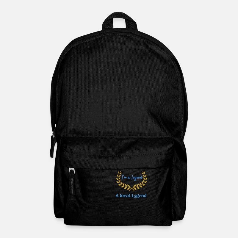 local legend blue - Backpack - black